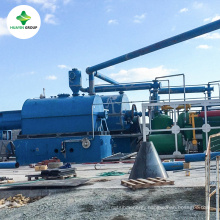 continuous waste plastic pyrolysis machine